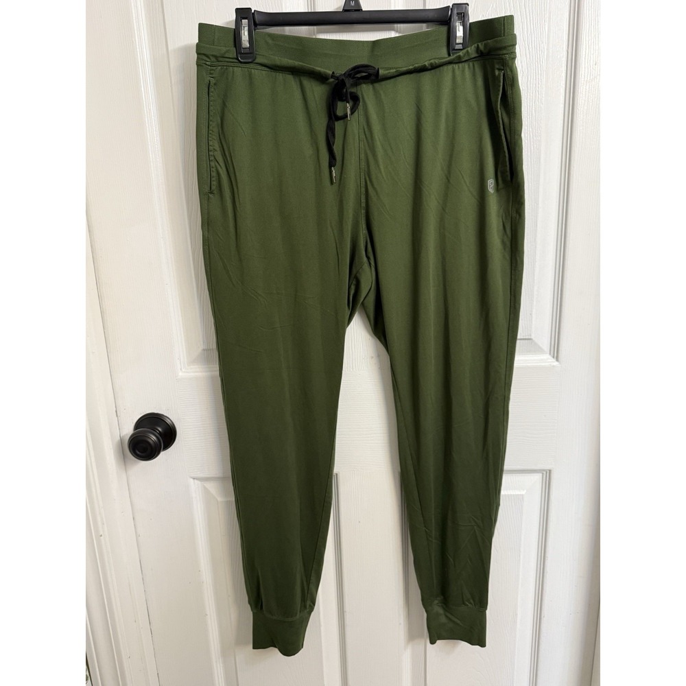 Born Primitive Recovery Athletic Activewear Green Joggers Men's Large